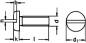 Preview: Flachkopfschraube mit Schlitz 3 x 20 DIN 85 A2 100 Stk.