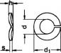 Preview: Federring M 8 Edelstahl A2  DIN 128  500 Stk.