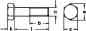 Preview: Sechskantschraube  M 8 x 100  DIN 931 A2  1 Stk.