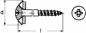 Preview: Spenglerschrauben Torx 4,5 x 30 A2 100 Stk.