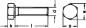 Preview: Sechskantschrauben M 6 x 25 DIN 933 A2 50 Stk.