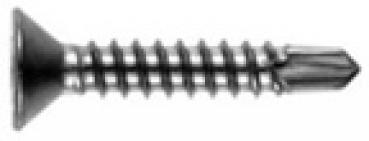 Bohrschraube-Senkkopf-Kreuzschlitz 4,2 x 13 DIN 7504 A2  100 Stk.