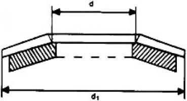 Dichtscheiben mit EPDM/Neopren-Dichtung 6,8 x 19 A2 100 Stk.