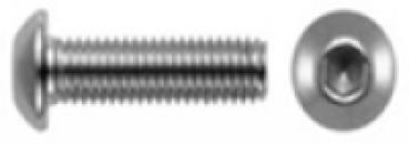 Linsenschrauben ISO 7380 mit Innensechskant 3 x 16