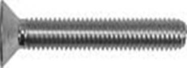 Senkschraube mit Innensechskant M 6 x 25  DIN 7991 A2  1 Stk.