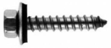 V2A-Edelstahlschrauben mit Dichtung 5,5 mm, selbstbohrend - VA Schrauben »  V2A-Edelstahlschrauben mit Dichtung 5,5 mm, selbstbohrend