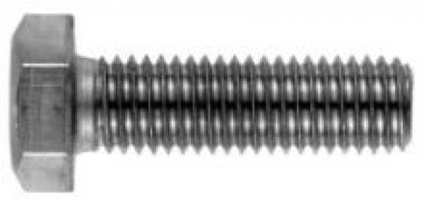 Sechskantschraube M 10 x 20 DIN 933 A2 50 Stk.